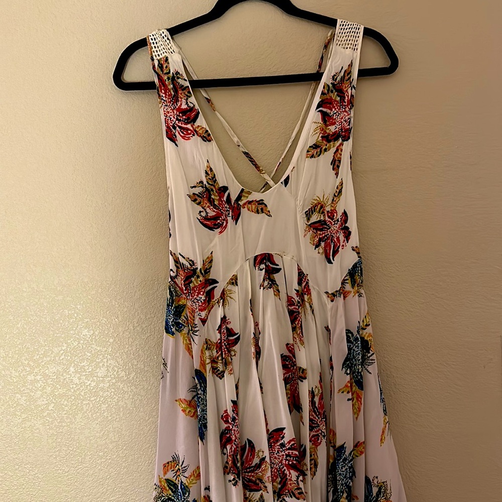 Floral midi dress